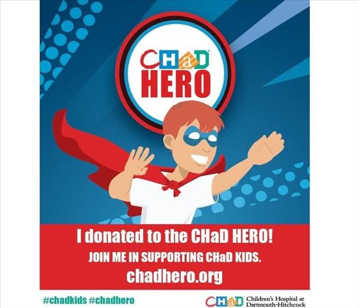 chad hero cartoon boy wearing super hero cape